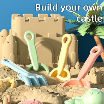 Summer Beach Set Toys For Kids Digging Sand Plastic Bucket Watering Bottle Shovels Children Beach Water Game Toys Tools