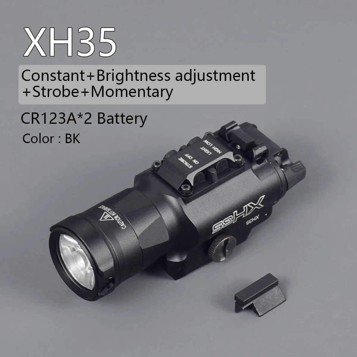 Tactical SureFire LOGO X300 Ultra XH35 X300UH-B Weapon Gun Light Lanterna Torch For Airsoft Pistol Glock 17 18 19 22 20mm Rail