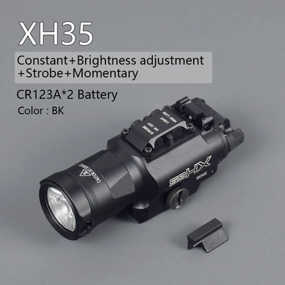 Tactical SureFire LOGO X300 Ultra XH35 X300UH-B Weapon Gun Light Lanterna Torch For Airsoft Pistol Glock 17 18 19 22 20mm Rail