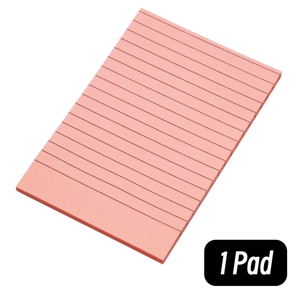 45 Sheets/Pad Scribed Notepad Post  Sticky Notes 8 Colors