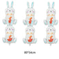 1pc,Large Easter Standing Balloon for Happy Easter Day Party Decorations 150cm Bunny Easter Egg Balloons Kids Party Favors