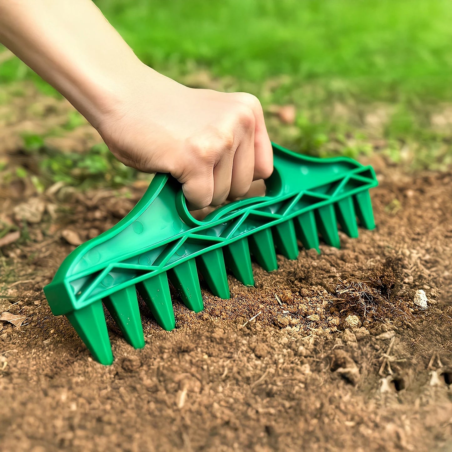 Seed Spacer & Dibber Tool – Precision Seed Dispenser for Evenly Spaced Garden Rows