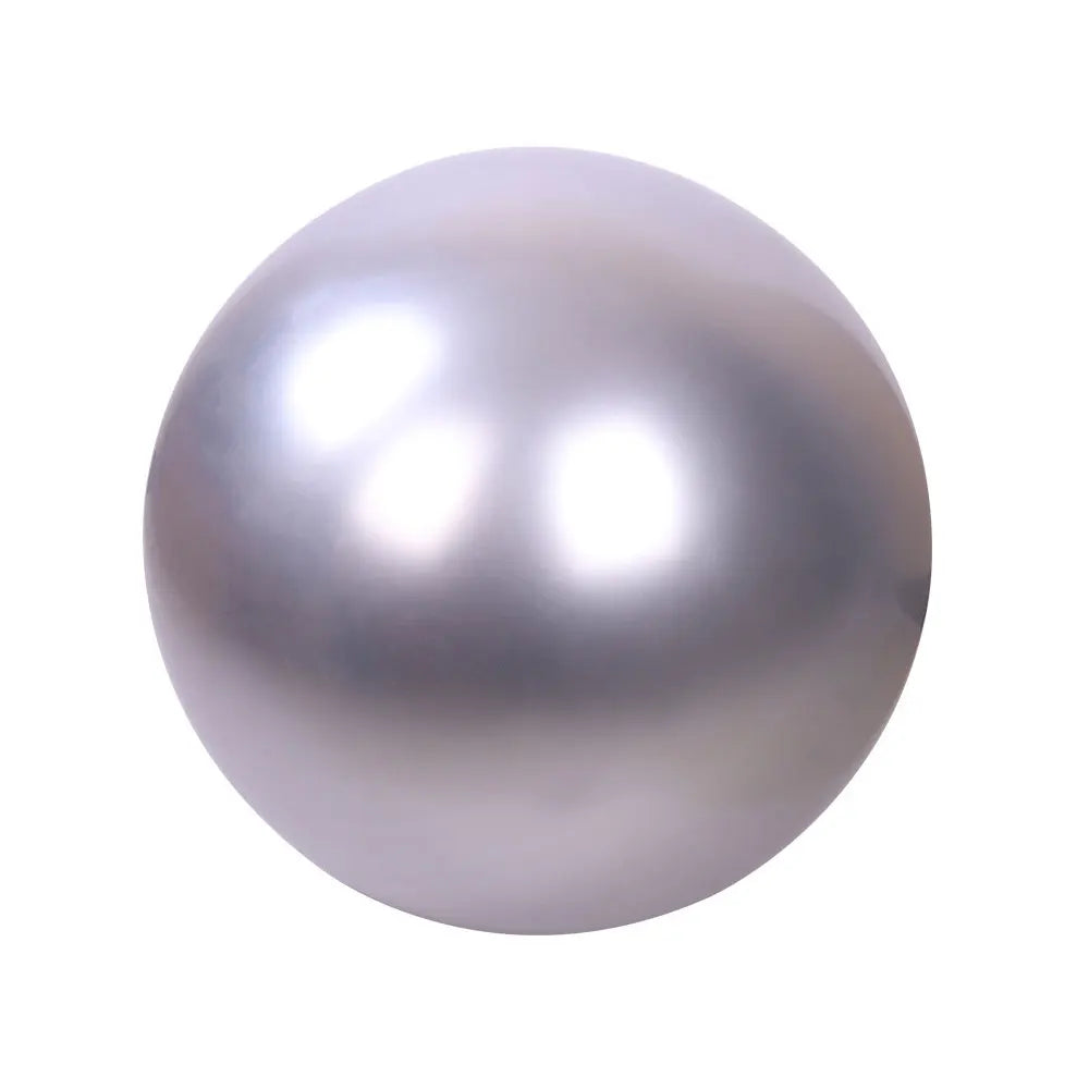 5/10Pcs 36Inch Metal Balloons Large Round Metallic Silver Rose Gold Chrome Gold Balloons for Birthday Baby Shower Wedding Decor