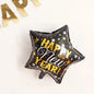 2026 New Year Foil Ballons Happy New Year Letter Banner Garland Party Decorations New Year Wine Bottle Star Round Photo Props