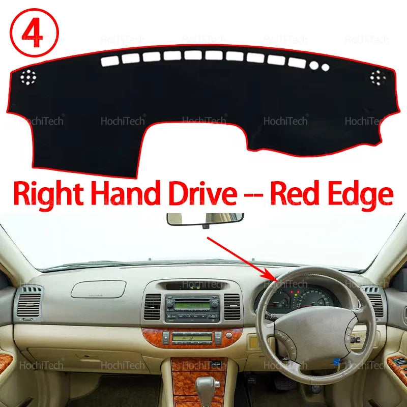 For Toyota Camry XV30 2002 2003 2004 2005 2006 Accessorie Dashboard Cover Pad Car Liner Anti-UV Mat Sunshade Dashmat Carpet Dash