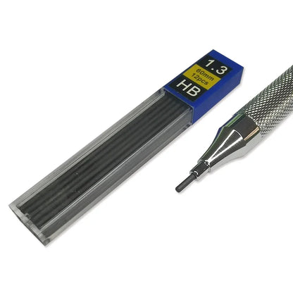 Metal Automatic Mechanical Pencil 5/0.7/0.9/1.3/2.0mm