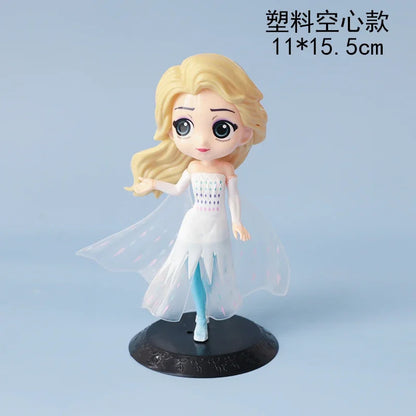 Princess Doll Cake Topper – Happy Birthday Flag Decoration for Baby Shower & Girl’s Birthday Party Cakes