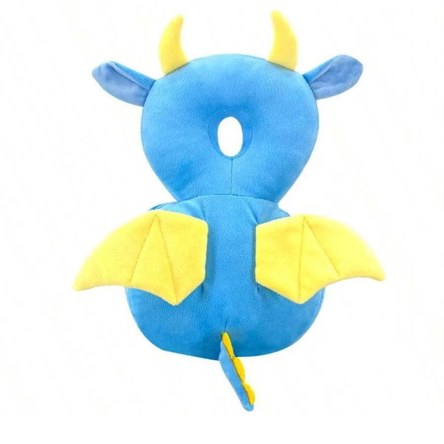 Newborn Headrest Security Pillows Backpack Toddler Baby Head Fall Protection Pad Cushion Cartoon Soft Security Pillows Backpack