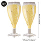 Champagne Bottle and Goblet Wine Glass Large Mylar Balloons Valentines Engagement Wedding Birthday Anniversary Party Decorations