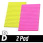 45 Sheets/Pad Scribed Notepad Post  Sticky Notes 8 Colors