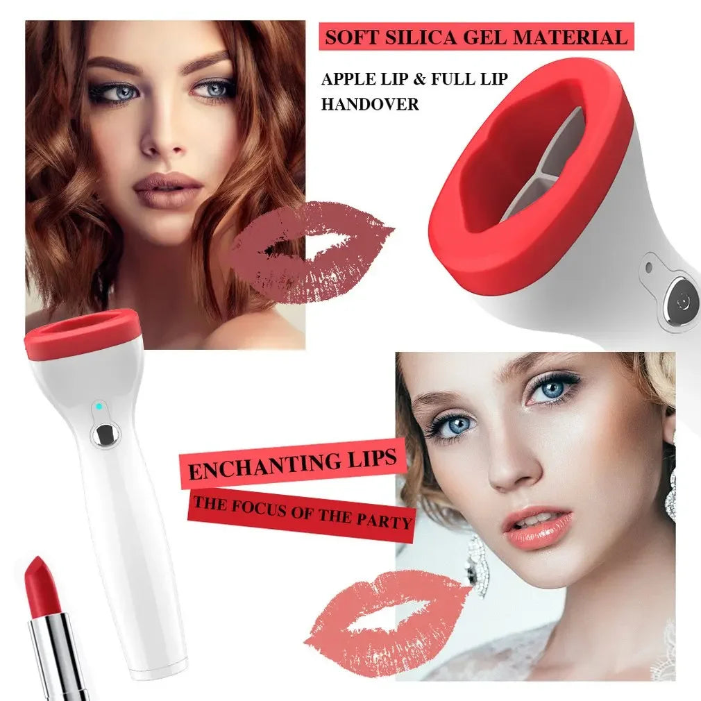 Electric Silicone Lip Plumper Device Beauty Tool