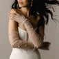 Women's Removable Bridal Accessories: Soft Tulle Bolero, Arm Sleeves, and Gloves for Wedding Dresses
