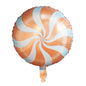 10pcs 18" Lollipop Swirl Foil Balloons – Candy Themed Round  Balloons for Birthday Party, Baby Shower, Carnival, Holiday Decor