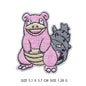 30‑Style Pokemon Embroidery Cloth Patches – Pikachu & Cartoon Iron‑On/Sew‑On Appliques for DIY Clothing