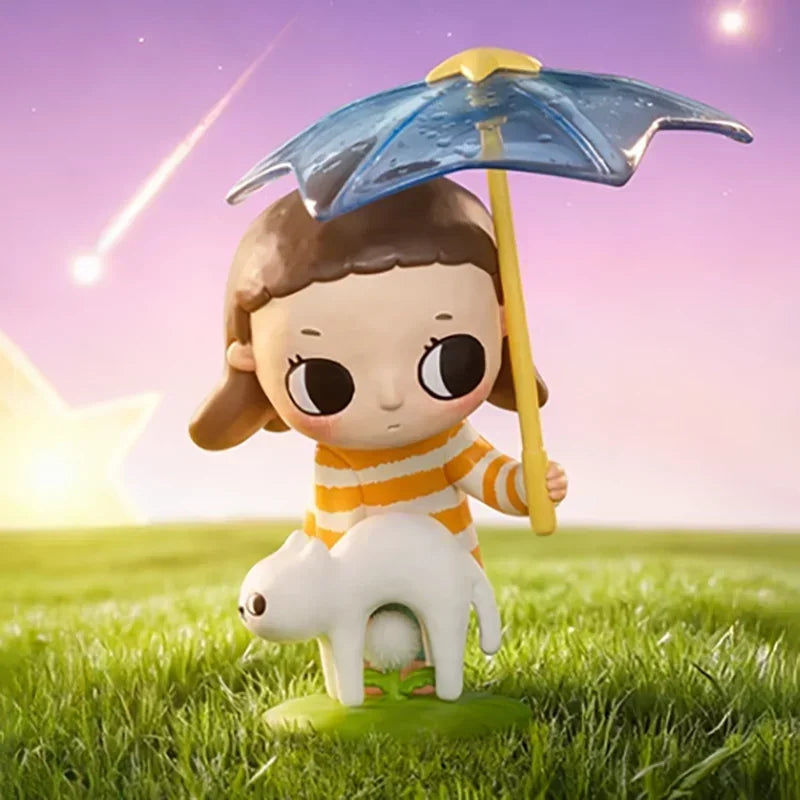 POPMART Nyota We Are All Stars Series Original Blind Box - Cute Anime Action Figure Mystery Surprise Ornament Figurines