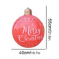 Multiple styles Giant Inflatable Christmas Ball Outdoor Inflatable Decoration Christmas Snowman PVC Inflatable Decorated Ball
