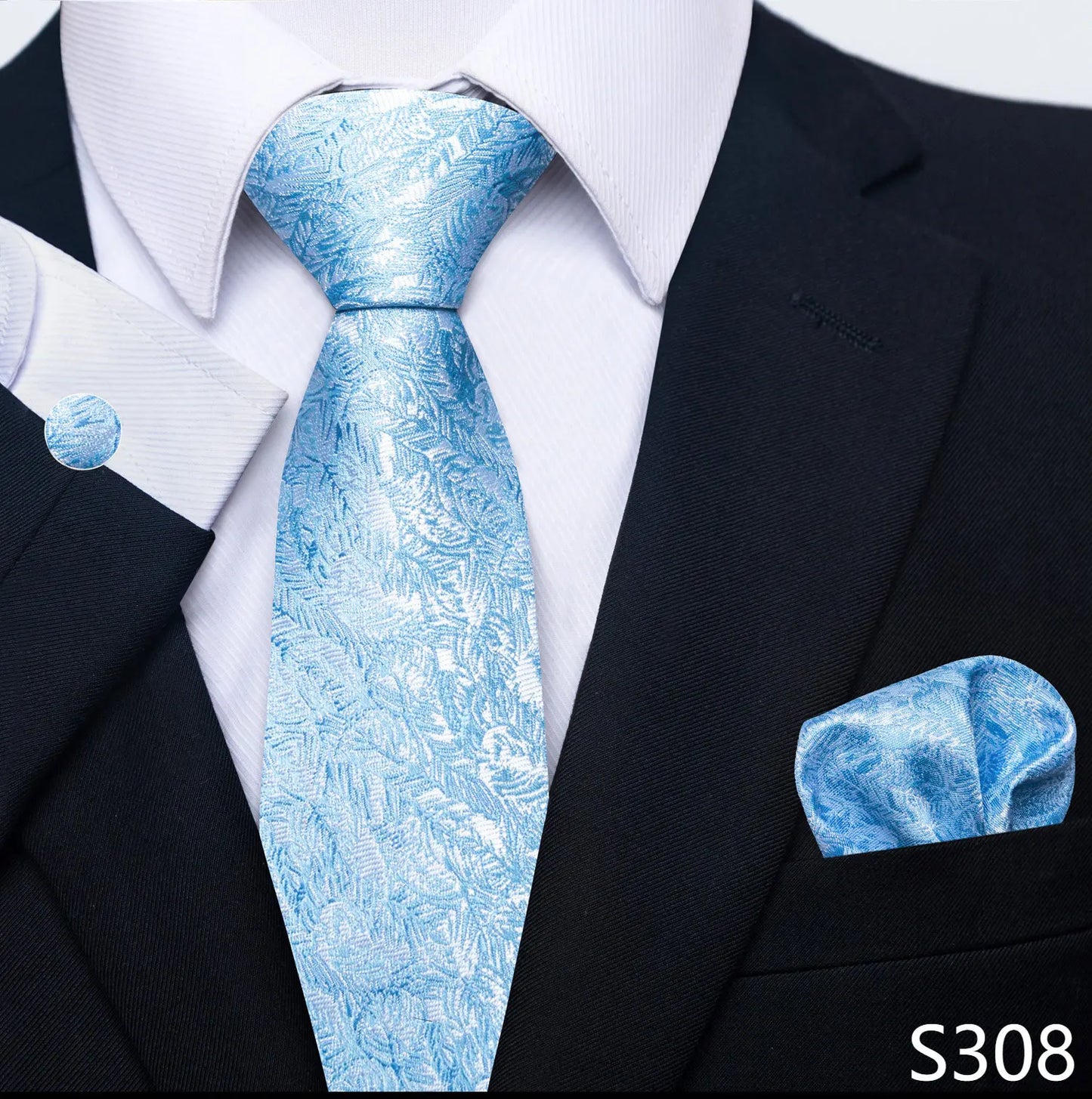 8 cm Tie Pocket Squares Necktie  Set