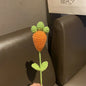 One artificial flower, vase decoration, Easter artificial carrot decoration, home decoration, party decoration
