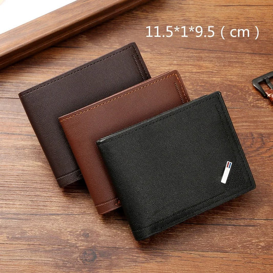 Men's Ultra-thin Short Wallet