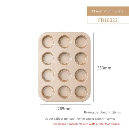 French Bakery Mini Muffin Cup Sub Chiffon Cake Mold