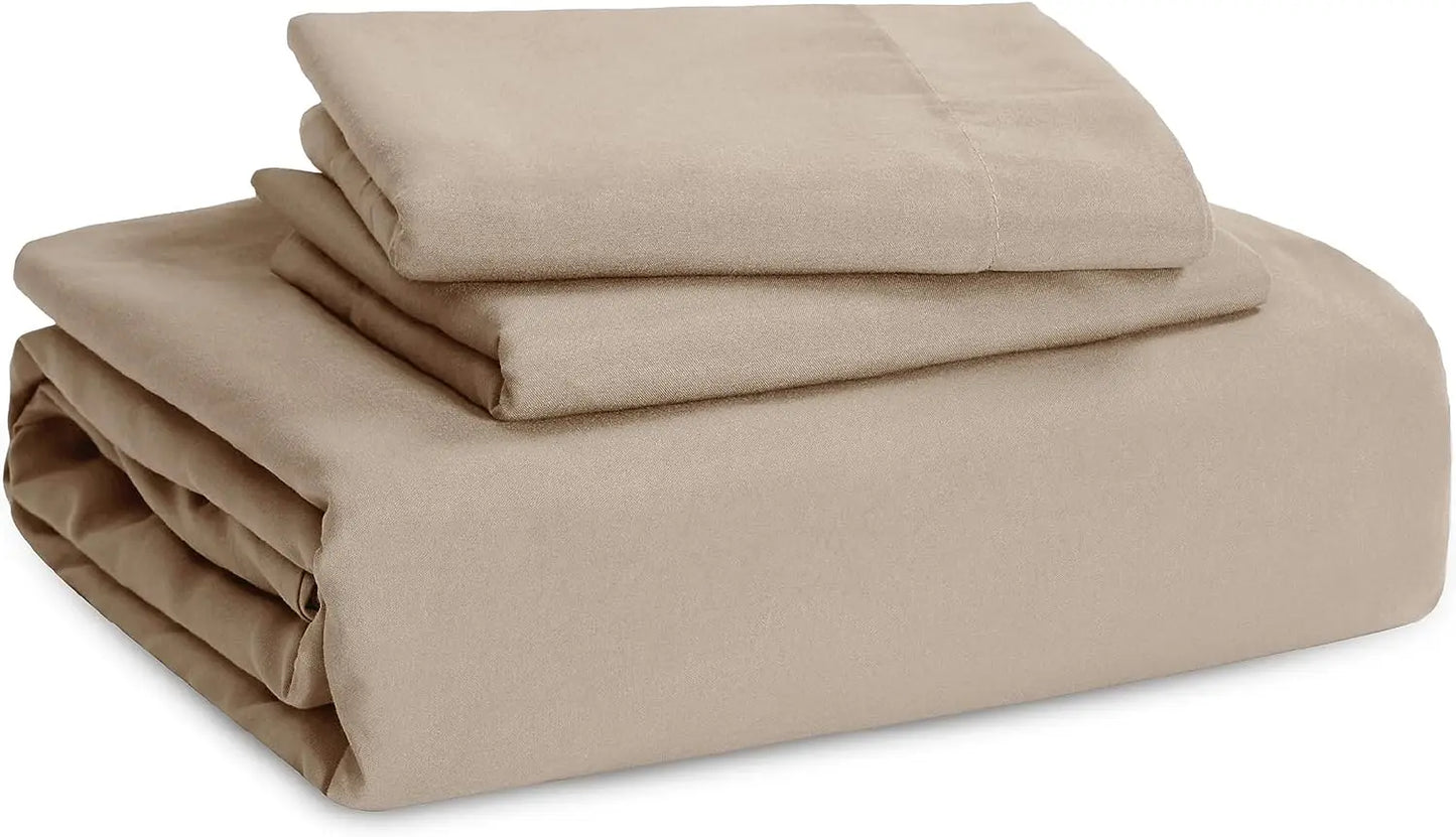 Bedsure King Size Duvet Cover Set: Prewashed, Soft and Cozy, 3 Pieces, 104x90 Inches with Zipper Closure