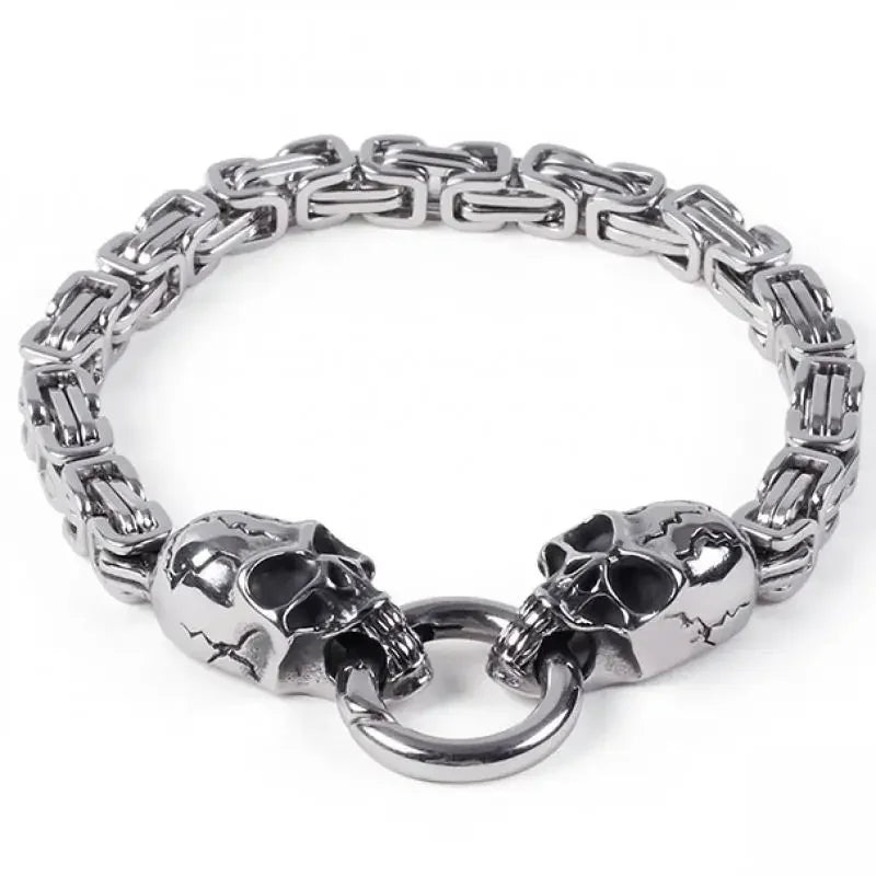 Trendy Punk Bracelet High Quality Skull Bracelet Boutique Jewelry Birthday Gift