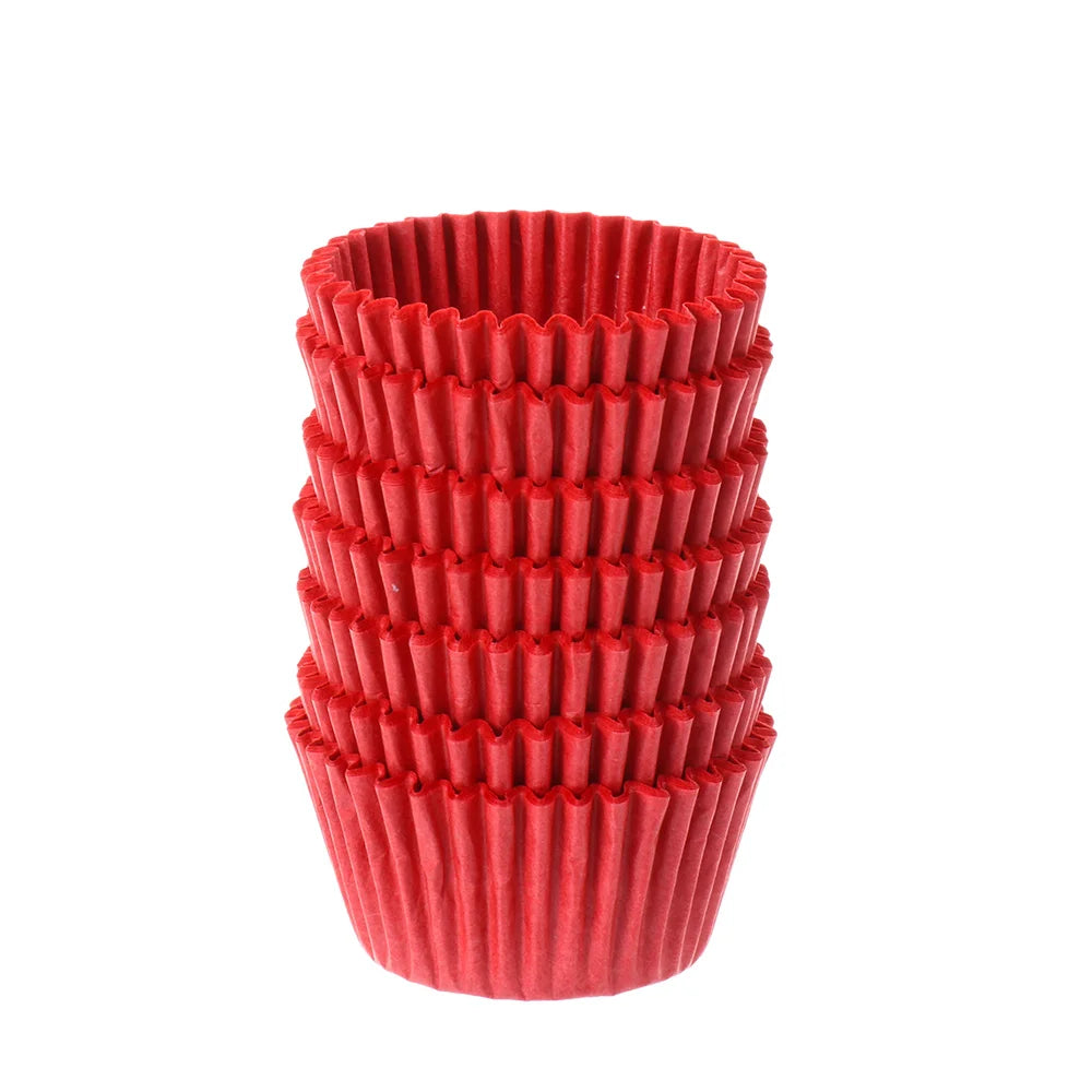 500/1000pcs Cake Paper Cups Mini Cupcake Cups Cake Cupcake Liner Baking Muffin Box Cup Case Tray Cake Mold Kitchen Pastry Tools