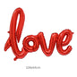 106cm Love Foil Balloons for Wedding Red Large Letters Love Helium Balloon for Birthday Valentine's Day Engagement Decor Favor