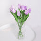 5/10Pcs Artificial Tulip Flowers Bouquets Indoor Home Room Decor Garden Wedding Decoration Party Table Vase Ornament Fake Flower