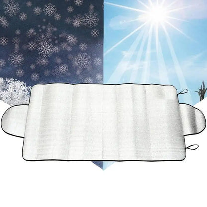Car Front Snow Frost Cover Windshield Sunshade Protector Auto Windshield Window Snow Cover Winter Outdoor Anti Ice