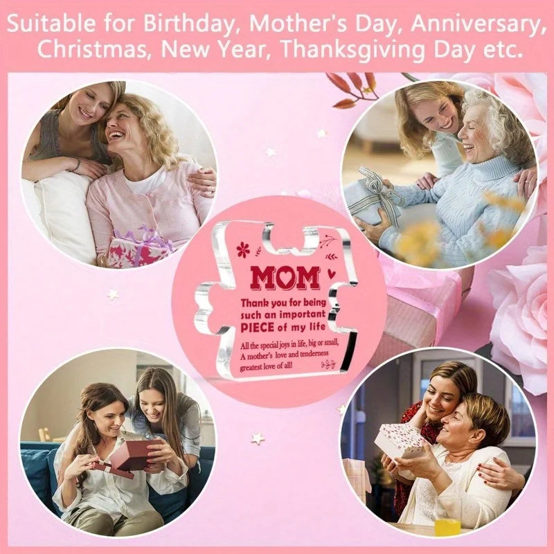 Cool Mom Acrylic Gift - Best Mom Ever Present from Daughter/Son