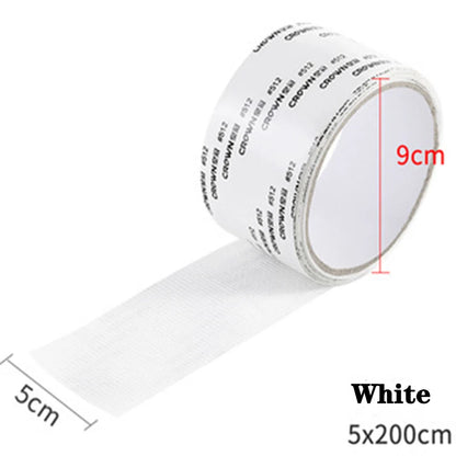 Waterproof Window Screen Repair Tape – Self‑Adhesive Anti‑Insect Mesh Patch