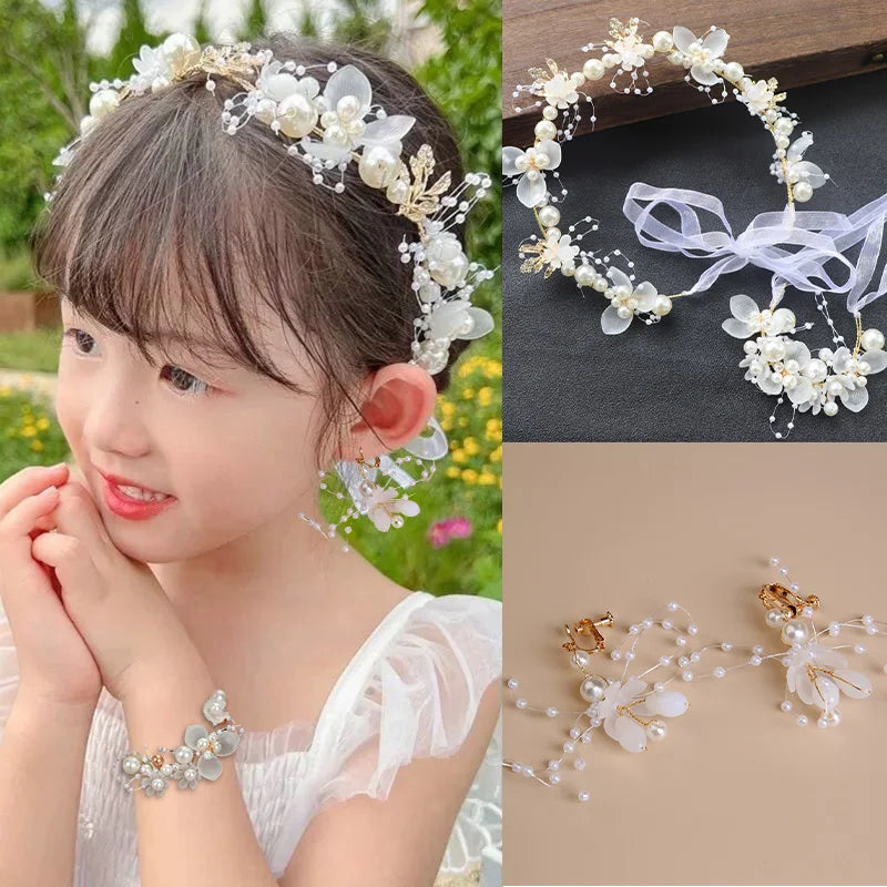 Beautiful Flower Garland Wreath Headband