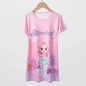 1/2 Piece Summer Children's Dress Girl Sweet And Lovely Casual Fashion Dress Comfortable And Versatile Knee-length Home Dress