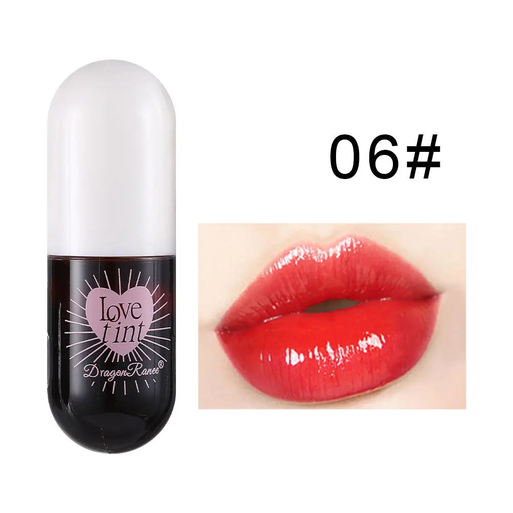 Lip Dye Liquid Lip Glaze Waterproof Non-Stick Liquid Lipstick 6 Colors Available