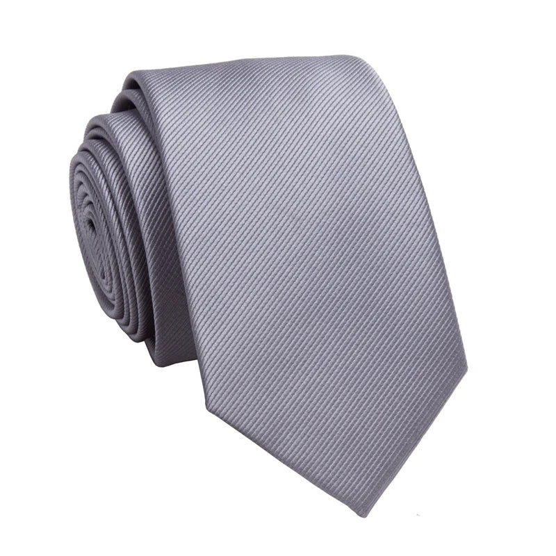 Men's Slim Tie Classic Solid Color