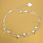 Fine 925 Sterling Silver Solid Chain Bracelet For Women Men Charm Party Gift Wedding party Fashion Jewelry