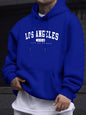 Men’s Los Angeles USA Print Hoodie – Long Sleeve Cotton Pullover