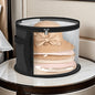 Extra‑Large Foldable Hat Storage Box with Clear Window – Non‑Woven, Stain‑Resistant