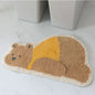 Soft Cartoon Imitation‑Cashmere Floor Mat for Bedroom, Bathroom & Home Décor