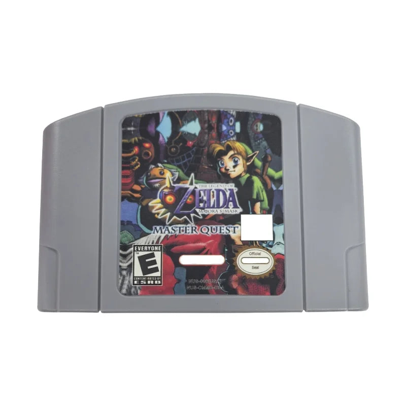 N64 USA Version 64 Bit Console Video Games Cartridge ZELDA Series Ocarina Of Time Majoras Mask Hobby Collection Gift Toys