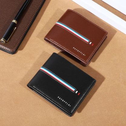 Slim Men's Wallet with Multiple Card Slots