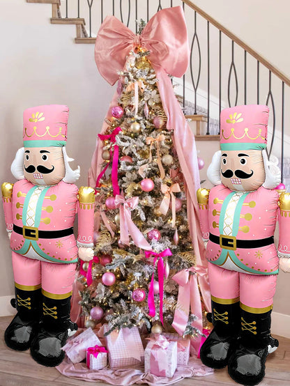 1/2pcs Standing Christmas Walnut Guard Aluminum Foil Balloon,Christmas  Decoration,New Year,Merry Christmas,Holiday Decoration