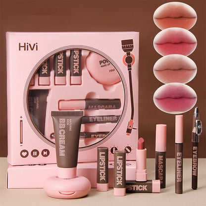 Makeup Gift Box HiVi  – Limited Lipstick & Powder Set