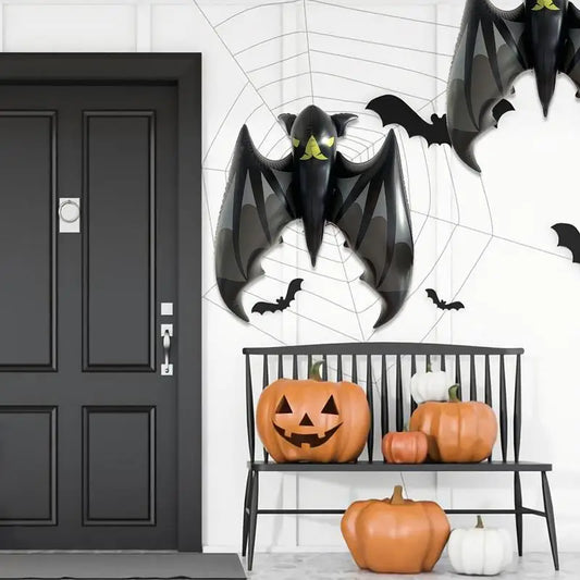 Inflatable Halloween Decorations Indoor Outdoor Blow Up Bat Spooky Outdoor Holiday Blow Up Bat For Garden Terrace