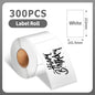 Phomemo A6 4x6inch Direct Thermal Labels 100 Labels Per stacked - shipping label FanFold Paper For PM-241BT/D520 Waybill Printer