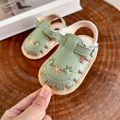 Infant Summer Sandals – Soft‑Sole Baby First Walkers
