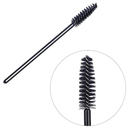 50/200pcs Disposable Mascara Wands Applicator Spoolers