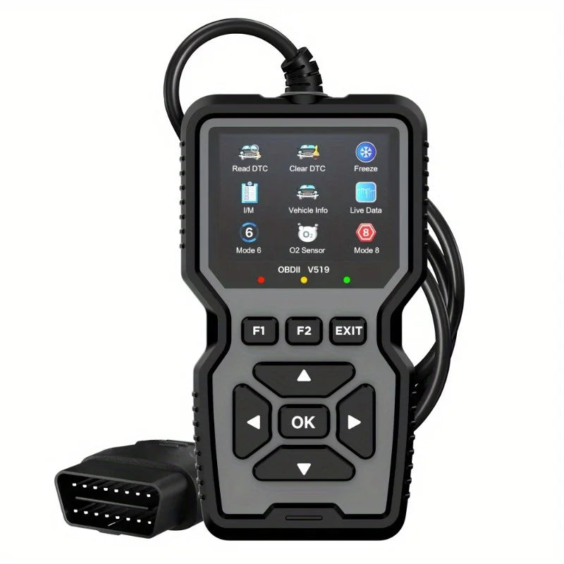 Advanced OBD2 Diagnostic Scanner – Professional Engine Code Reader with Real‑Time Data & Reset Functions