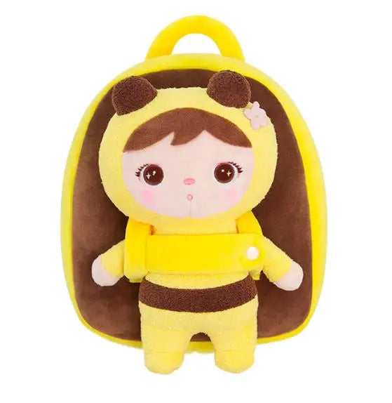 3D Koala & Panda Plush Kids Backpack – Personalized Cartoon School Bag for Boys & Girls